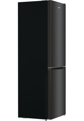 Холодильник Gorenje NRKE62BXL, Black, двокамерний, загальний об'єм 320L, корисний об'єм 203L/99L, No Frost, клас енергоспоживання А++, внутрішній дисплей, 185x59.2x60 см