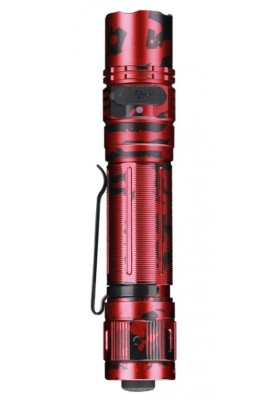 Ліхтар ручний Fenix PD36R Pro Red, 30-2800 лм, до 380 м, 6 режимів роботи, удароміцність 1 м, акумулятор 21700 ємністю 5000 мАг/ARB-L21-5000, час роботи 3.30-42 год, IP68, 169 г