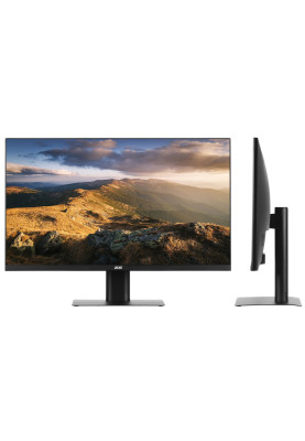 Монітор 23.8" 2E F2422B, Black, WLED, IPS, 1920x1080 (16:9), 5 мс, 75 Гц, 220 кд/м², 1000:1, 178°/178°, VGA/HDMI, VESA 100x100 мм, зовнішній БЖ (2E-F2422B-01.UA)
