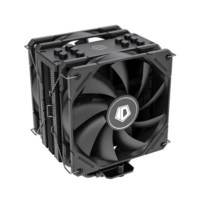Кулер для процесора ID-Cooling SE-225-XT Black V2, 2x120 мм, алюміній/мідь, Intel: 2066, 2011, 1700, 1200, 1150, 1151, 1155, 1156, AMD: AM4/AM5, 150х128х108 мм, 4-pin PWM, до 220 Вт