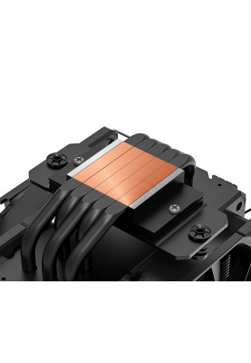Кулер для процесора ID-Cooling SE-225-XT Black V2, 2x120 мм, алюміній/мідь, Intel: 2066, 2011, 1700, 1200, 1150, 1151, 1155, 1156, AMD: AM4/AM5, 150х128х108 мм, 4-pin PWM, до 220 Вт