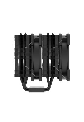 Кулер для процесора ID-Cooling SE-207-XT Black, 2x120 мм, алюміній/мідь, Intel: 2066, 2011, 1700, 1200, 1150, 1151, 1155, 1156, AMD: AM4/AM5, 157х144х122 мм, 4-pin PWM, до 220 Вт