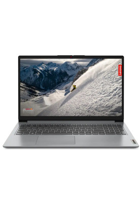 Ноутбук 15" Lenovo IdeaPad 1 15ADA7 (82R10046RA) Cloud Grey 15.6" FullHD 1920x1080 матовий, AMD Ryzen 3 3250U 2.6-3.5GHz, RAM 8GB, SSD 256GB, AMD Radeon Graphics, noDVD, DOS