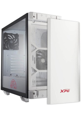 Корпус ADATA XPG INVADER White, без БЖ, Mid Tower, для ATX / Micro-ATX / Mini-ITX, 2x120 мм XPG VENTO, VGA до 430 мм / CPU до 170 мм, бічна панель із загартованого скла 4 мм (INVADER-WHCWW)