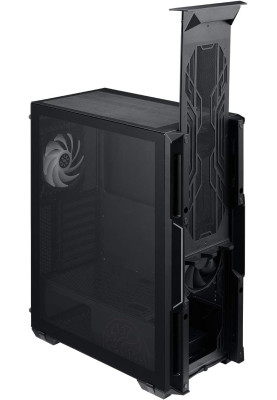 Корпус ADATA XPG STARKER Black, без БЖ, Mid Tower, для ATX / Micro-ATX / Mini-ITX, 1x120 мм XPG VENTO, 1x120 мм XPG VENTO ARGB, VGA до 350 мм / CPU до 165 мм, бічна панель із загартованого скла 4 мм (STARKER-BKCWW)