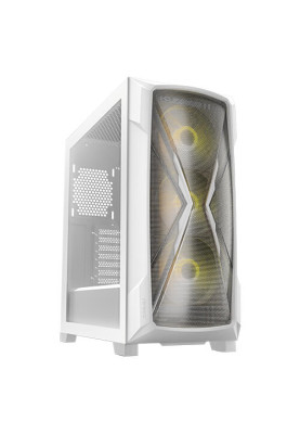 Корпус Antec DP505 White, Mid Tower, без БЖ, для EATX / ATX / Micro ATX / mini ITX, бічна панель із загартованого скла, 3x120 мм ARGB Fan (0-761345-81076-0)