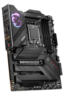 Материнська плата LGA1700, MSI MPG Z790 CARBON WIFI, Z790, 4xDDR5, Int.Video(CPU), 6xSATA3, 5xM.2, 1xPCI-E 16x 5.0, 1xPCI-E 16x 4.0, 1xPCI-E 1x 3.0, ALC4080, I225V, WiFi 6, Bluetooth 5.2, 13xUSB3.2/4xUSB2.0, HDMI, ATX