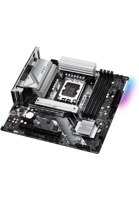 Материнська плата LGA1700, ASRock B760M Pro RS/D4, B760, 4xDDR4, Int.Video(CPU), 4xSATA3, 2xM.2, 2xPCI-E 16x 4.0, 1xPCI-E 1x 4.0, 1xM.2 (Key E), ALC897, RTL8125BG, 7xUSB3.2/6xUSB2.0, HDMI/DP, CrossFire, MicroATX