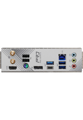 Материнська плата LGA1700, ASRock B760M Pro RS/D4 WiFi, B760, 4xDDR4, Int.Video(CPU), 4xSATA3, 2xM.2, 2xPCI-E 16x 4.0, 1xPCI-E 1x 4.0, ALC897, RTL8125BG, WiFi 6, Bluetooth 5.3, 7xUSB3.2/6xUSB2.0, HDMI/DP, CrossFire, MicroATX