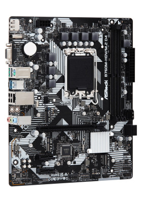 Материнська плата LGA1700, ASRock B760M-HDV/M.2 D4, B760, 2xDDR4, Int.Video(CPU), 4xSATA3, 2xM.2, 1xPCI-E 16x 4.0, 2xPCI-E 1x 3.0, 1xM.2 (Key E), ALC897, RTL8111H, 6xUSB3.2/5xUSB2.0, VGA/HDMI/DP, MicroATX