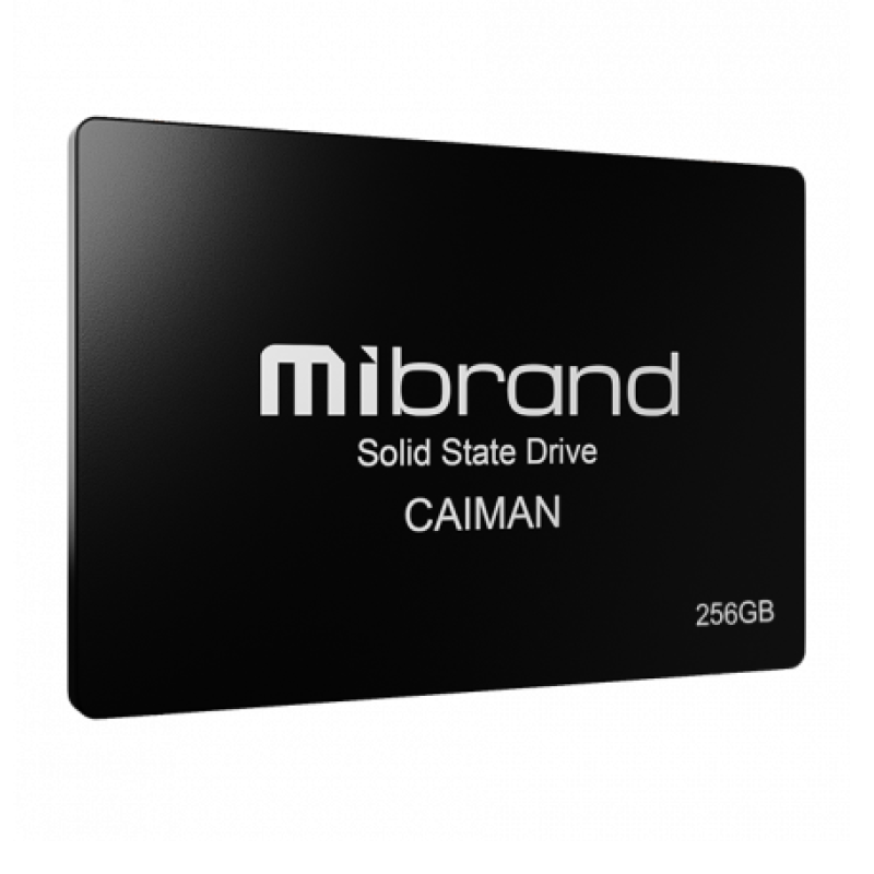 Твердотільний накопичувач SSD 256Gb, Mibrand Caiman, SATA3, 2.5", 3D TLC, 550/460 МБ/с (MI2.5SSD/CA256GBST)