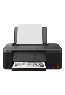 Принтер струменевий кольоровий A4 Canon PIXMA G1430, Black, 4800x1200 dpi, до 11/6 стор/хв, USB, вбудована СБПЧ, чорнила GI-41 (5809C009)