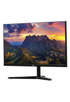 Монітор 21.5" 2E A2222B, Black, WLED, VA, 1920x1080 (16:9), 5 мс, 75 Гц, 220 кд/м², 3000:1, 178°/178°, VGA/HDMI, VESA 75x75 мм, зовнішній БЖ (2E-A2222B-01.UA)