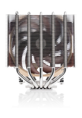 Кулер для процесора Noctua NH-D12L, алюміній/мідь, 1x120 мм, для Intel 1700/1200/115x/2066/2011, AMD AM5/AM4, до 148 Вт