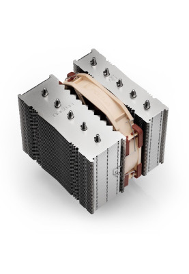 Кулер для процесора Noctua NH-D12L, алюміній/мідь, 1x120 мм, для Intel 1700/1200/115x/2066/2011, AMD AM5/AM4, до 148 Вт