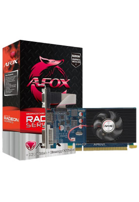 Відеокарта Radeon R5 230, AFOX, 2Gb GDDR3, 64-bit, VGA/DVI/HDMI, 625/800 MHz, Low Profile (AFR5230-2048D3L5)