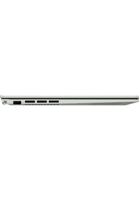 Ноутбук 14" Asus ZenBook 14 UX3402ZA-KP416W (90NB0WC2-M00W10) Aqua Celadon 14.0" матовий LED UltraHD 2560x1600 IPS, Intel Core i5-1240P 1.7-4.4GHz, RAM 16Gb, SSD 512Gb, Intel Iris Xe Graphics, Windows 11 Home