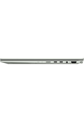 Ноутбук 14" Asus ZenBook 14 UX3402ZA-KP416W (90NB0WC2-M00W10) Aqua Celadon 14.0" матовий LED UltraHD 2560x1600 IPS, Intel Core i5-1240P 1.7-4.4GHz, RAM 16Gb, SSD 512Gb, Intel Iris Xe Graphics, Windows 11 Home
