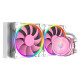 Система рідинного охолодження ID-Cooling Pinkflow 240 ARGB V2, White, Intel: 1700/1200/2066/2011/1366/1151/1150/1155/1156, AMD: TR4/AM4/FM2+/FM2/FM1/AM3+/AM3/AM2+, до 250 Вт