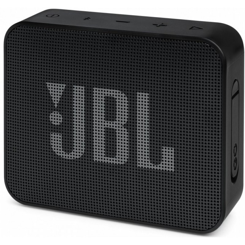 Колонка портативна 1.0 JBL GO Essential Black, 3.1 Вт, Bluetooth, живлення від акумулятора, IPX7 водонепроникна (JBLGOESBLK)