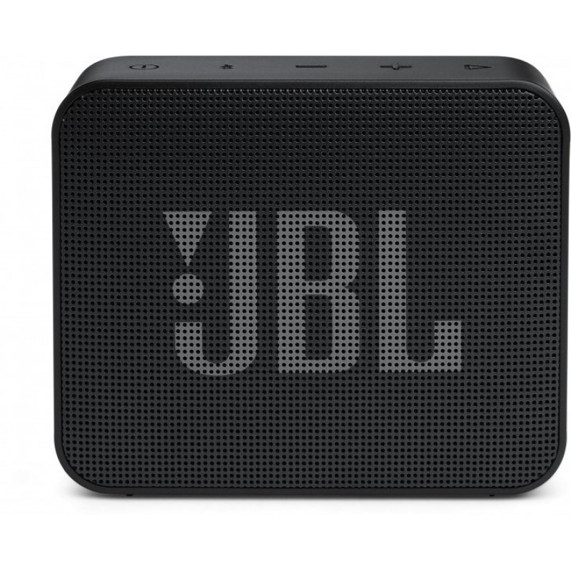 Колонка портативна 1.0 JBL GO Essential Black, 3.1 Вт, Bluetooth, живлення від акумулятора, IPX7 водонепроникна (JBLGOESBLK)