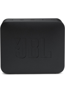 Колонка портативна 1.0 JBL GO Essential Black, 3.1 Вт, Bluetooth, живлення від акумулятора, IPX7 водонепроникна (JBLGOESBLK)