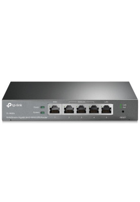 Маршрутизатор TP-LINK ER605, Black, 3xLAN/WAN / 1xRS232 (RJ45)