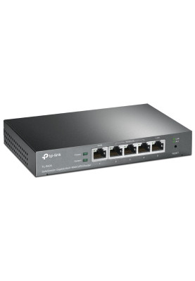 Маршрутизатор TP-LINK ER605, Black, 3xLAN/WAN / 1xRS232 (RJ45)