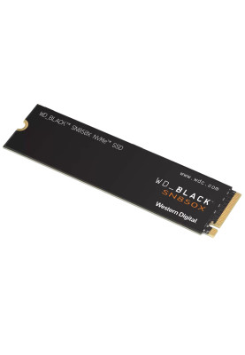 Твердотільний накопичувач M.2 2Tb, Western Digital Black SN850X, PCI-E 4.0 x4, 3D TLC, 7300/6600 MB/s (WDS200T2X0E)