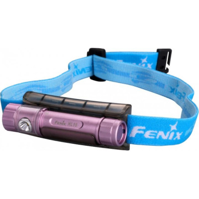 Ліхтар налобний Fenix HL10 purple, 3 режими, міцність до 1м, максимальний час роботи до 24ч, до 30 м, вологозахист IPX-80, 33г