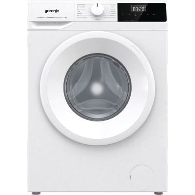 Пральна машина з баком Gorenje WNHPI62SCSIR/UA, White, 6 кг, фронтальна, 15 програм, дисплей, інвертор, пара, 1200 об/хв, А, 59.7x85x73.5см