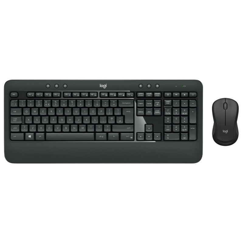 Комплект бездротовий Logitech MK540 Advanced, Black, клавіатура (K540) + миша (M310) (920-008685)