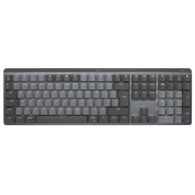 Клавіатура бездротова Logitech MX Mechanical Clicky, Graphite, Bluetooth / 2.4GHz, Easy-Switch (920-010759)