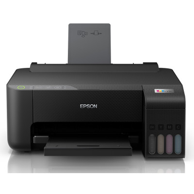 Принтер струменевий колірний A4 Epson L1250, Black, WiFi, 5760х1440 dpi, до 33/15 стор/хв, USB, вбудовані СБПЧ, чорнило Epson 103 (C11CJ71404)