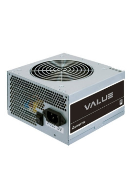 Блок живлення 600 Вт, Chieftec VALUE, Silver, 80+ Standart, Active PFC, 120 мм, 2xMolex / 4xSATA / 2x6+2-pin / 1x20+4-pin / 1x4+4-pin, захист AFC/OPP/OVP/SCP/SIP/UVP (APB-600B8)