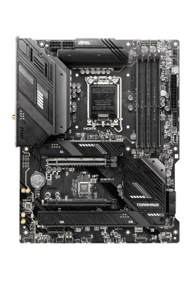 Материнська плата LGA1700, MSI MAG B760 TOMAHAWK WIFI DDR4, B760, 4xDDR4, Int.Video(CPU), 4xSATA3, 3xM.2, 1xPCI-E 16x 5.0, 1xPCI-E 16x 3.0, 1xPCI-E 1x 4.0, ALC897, 2.5Gbps, WiFi6, Bluetooth 5.3, 8xUSB3.2/8xUSB2.0, HDMI/DP, ATX