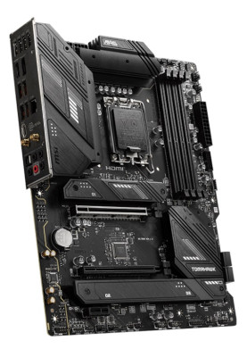 Материнська плата LGA1700, MSI MAG B760 TOMAHAWK WIFI DDR4, B760, 4xDDR4, Int.Video(CPU), 4xSATA3, 3xM.2, 1xPCI-E 16x 5.0, 1xPCI-E 16x 3.0, 1xPCI-E 1x 4.0, ALC897, 2.5Gbps, WiFi6, Bluetooth 5.3, 8xUSB3.2/8xUSB2.0, HDMI/DP, ATX