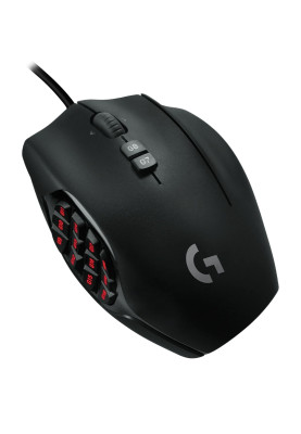 Миша Logitech G600 MMO Gaming, Black, USB, 8 200 dpi (910-002864)