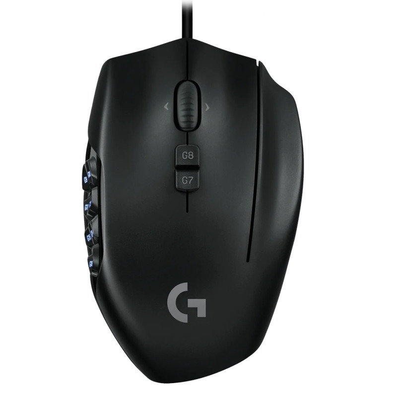Миша Logitech G600 MMO Gaming, Black, USB, 8 200 dpi (910-002864)