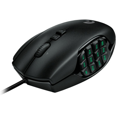 Миша Logitech G600 MMO Gaming, Black, USB, 8 200 dpi (910-002864)
