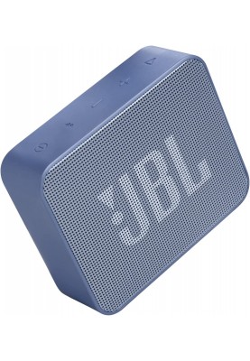 Колонка портативна 1.0 JBL GO Essential Blue, 3.1 Вт, Bluetooth, живлення від акумулятора, IPX7 водонепроникна (JBLGOESBLU)