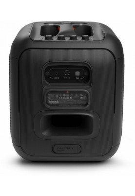 Колонка портативна JBL Partybox Encore, Black, 100 Вт, Bluetooth, полікарбонат/метал, керування зверху, мікрофон, IPX4 (JBLPBENCORE1MICEP)