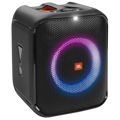 Колонка портативна JBL Partybox Encore Essential, Black, 100 Вт, Bluetooth, полікарбонат/метал, керування зверху, IPX4 (JBLPBENCOREESSEP)