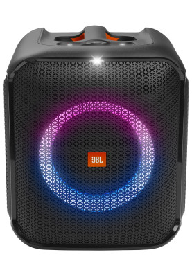 Колонка портативна JBL Partybox Encore Essential, Black, 100 Вт, Bluetooth, полікарбонат/метал, керування зверху, IPX4 (JBLPBENCOREESSEP)