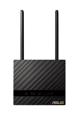 Роутер Asus 4G-N16, Black, WiFi (2.4GHz до 300 MB/s), 1xGLan, 1хSIM-card 3G/4G, 2 всеспрямовані незнімні антени