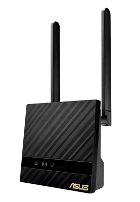 Роутер Asus 4G-N16, Black, WiFi (2.4GHz до 300 MB/s), 1xGLan, 1хSIM-card 3G/4G, 2 всеспрямовані незнімні антени