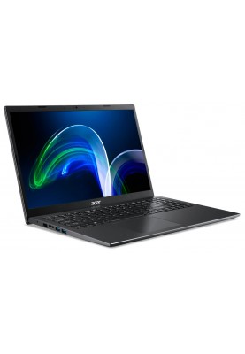 Ноутбук 15" Acer Extensa EX215-54-501E (NX.EGJEU.00W) Black 15.6" FullHD 1920x1080 IPS матовий, Intel Core i5-1135G7 2.4-4.2GHz, RAM 8GB, SSD 512GB, Intel Iris Xe Graphics, DOS