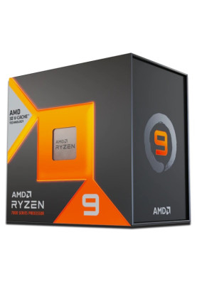 Процесор AMD (AM5) Ryzen 9 7900X3D, Box, 12x4.4 GHz (Turbo Boost 5.6 GHz), Radeon Graphics, L3 128Mb, Zen 4, 5 nm, TDP 120W, система охолодження в комплекті не йде (100-100000909WOF)