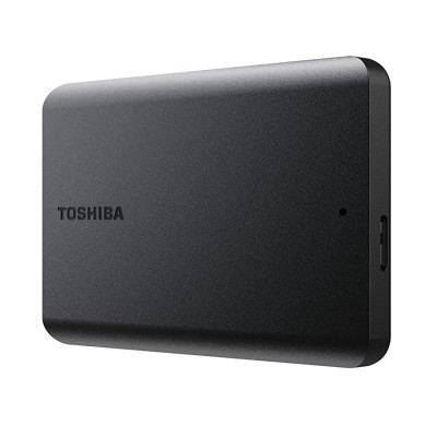 Зовнішній жорсткий диск Toshiba 1Tb Canvio Basics, Black, 2.5", USB 3.2 (HDTB510EK3AA)