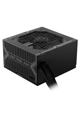 Блок живлення 550 Вт, MSI MAG A550BN, Black, 80+ Bronze, Active PFC, 12 см, 2xMolex / 5xSATA / 2x6+2-pin / 1x4+4-pin / 1x20+4-pin, захист: OCP/OVP/OPP/OTP/SCP